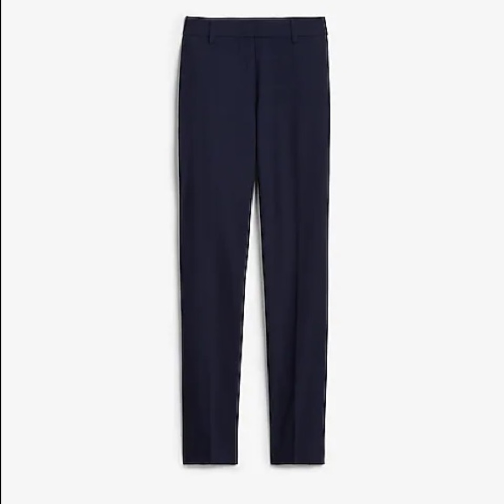 Express Columnist Straight Midrise Dress Pants- 8R NWT
